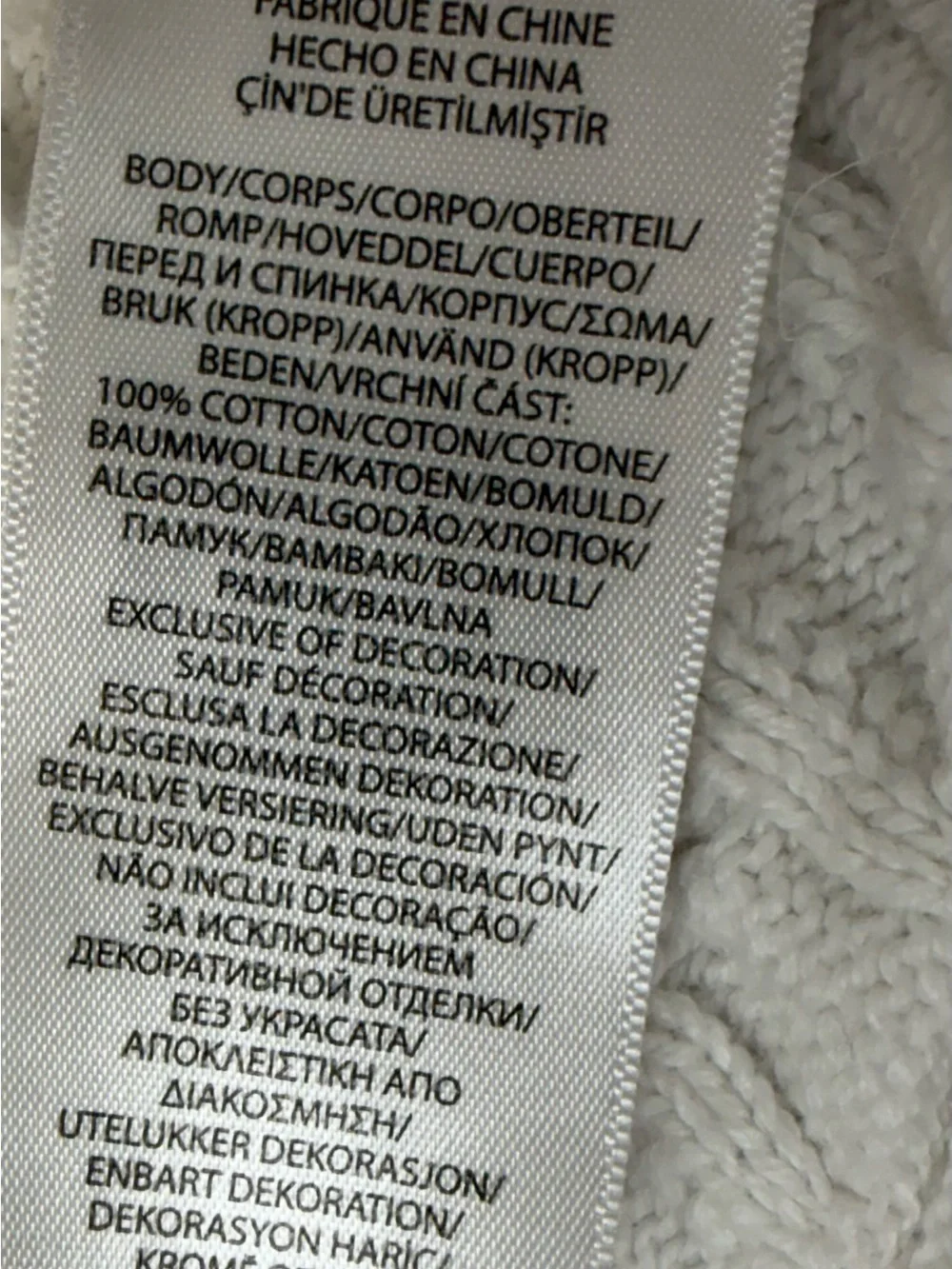 Ralph Lauren Cream Cable Knit Button-Up Cardigan with Pink Pony